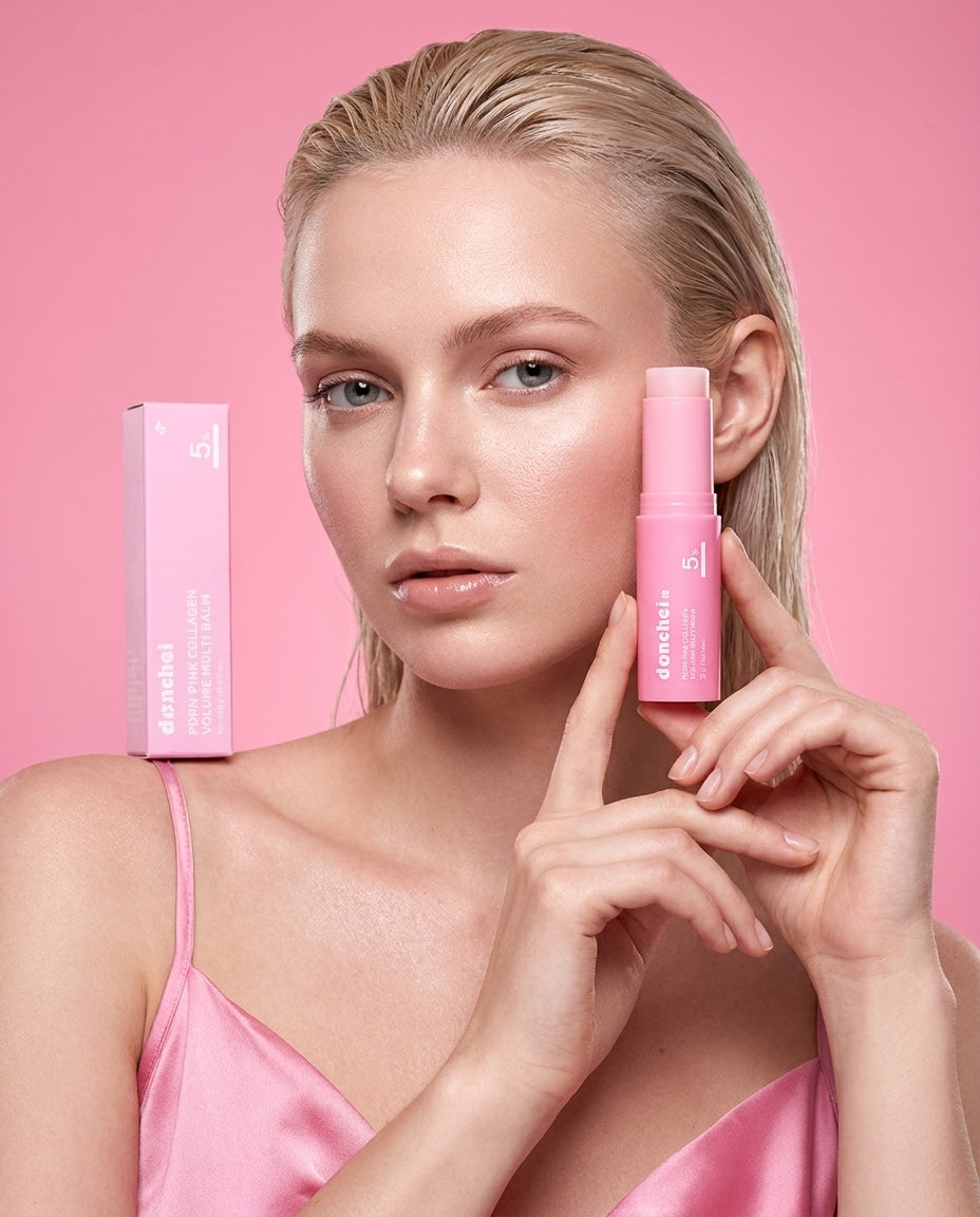 NordicGlow Kollagen Volume Balm – fuktgivande balsamstift för ansikte & hals